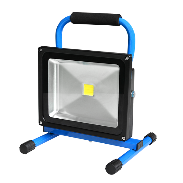  Rechargeable portable LED flood light 30W